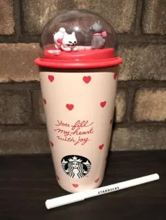 【〜送料無料〜】スタバ＊バレンタイン2026カップシェイプステンレスボトルハート