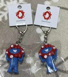 ミャクミャク 立体PVC キーホルダー　2個セット Expo2025 万博 新品