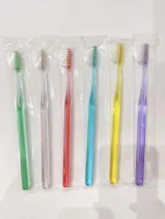 奇跡の歯ブラシ　トライアングル　 大人用　６色　６本セット