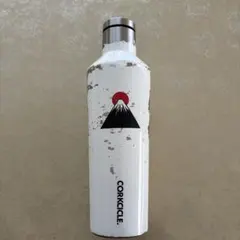 【ゆずミルク様】CORKCICLE ホワイト 水筒 富士山柄　16oz 蓋のみのサムネイル