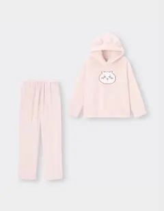 【最終値下げ】ちいかわ × GU マシュマロフィールラウンジセット ルームウェア