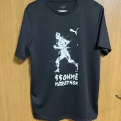 PUMA 55OHME MARATHON ランニングTシャツ 黒 Mのサムネイル