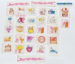 サンリオキャラクター サンリオ レトロ 昭和 ステッカー シール 28枚セット