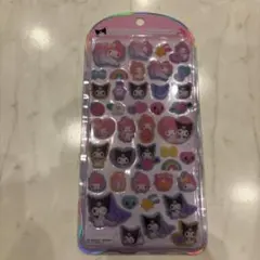 サンリオ コットンパフィシールMy Melody & Kuromi