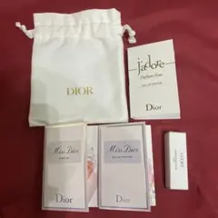 DIOR ラッキー ミスディオール ジャドール サンプルセット 巾着