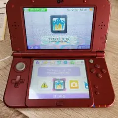【美品】New Nintendo 3DS LL レッド 本体のみ