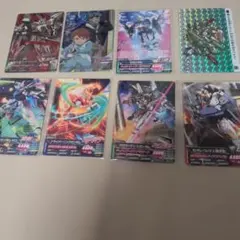ガンダムトライエイジ カード8枚セット