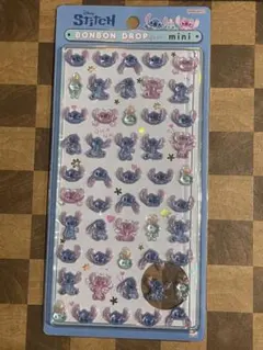 スティッチ　ボンボンドロップシールミニ　ディズニー