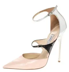 Jimmy Choo Ankle Strap D'orsay Pumps 36◇のサムネイル