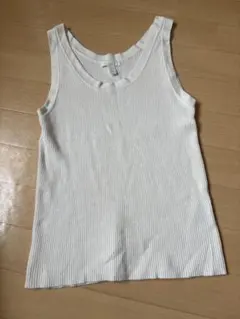 H&M リブタンクトップ