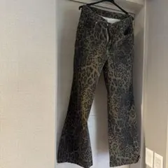 DAZY レオパード柄 デニムパンツ Mサイズ