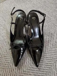 ZARA ブラック ハイヒール 36 (no box)