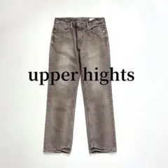 美品◎アッパーハイツ　デニム　THE LIPSTIC グレージュ