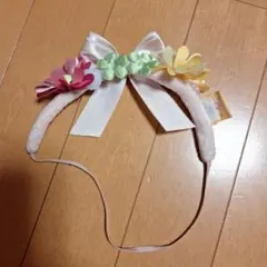 シェリーメイ花飾りカチューシャ飾り