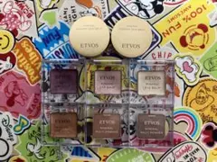 エトヴォス　アイシャドウ&フェイスカラー　まとめ売り　8点セット