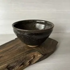 油滴天目釉　金箔打大皿　晃作　共箱　送料込み　260620 油滴天目釉 金箔打大皿 晃作 共箱 送料込み 260620 | Mercari