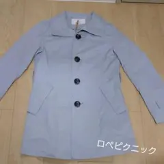 ロペピクニック　トレンチコート ステンカラーコート