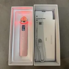 美品　メディキューブ　AGE-Rブースタープロ　美顔器　　ピンクのサムネイル
