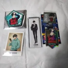 糸師 凛 ☆ ブルーロック　ラバーコースター　缶バッジ　シール