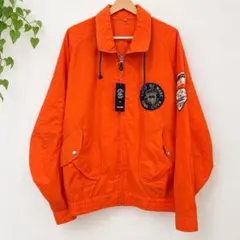値下げ中【新品タグ付き/定価¥36,000】シナコバ　ナイロンジャケットオレンジ