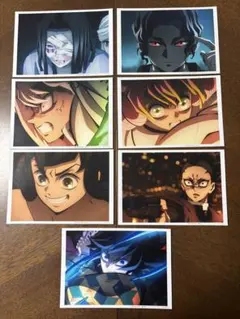 鬼滅の刃　柱稽古編　場面写ブロマイド 7枚セット