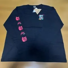 新品未使用タグ付 RNA アールエヌエー BIGロングTシャツ　ブラックのサムネイル