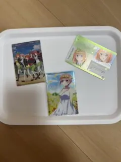 アニメキャラクターカード 3枚セット