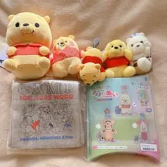 ディズニーキャラクターズ　くまのプーさん ポーチ・マスコット　セット