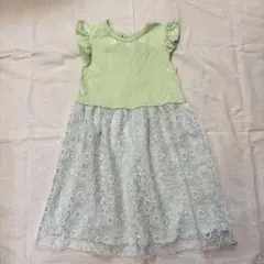 最終SALE！刺繍ノースリーブワンピース 130cm