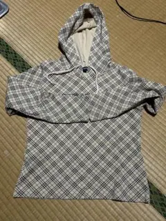 バーバリーブルーレーベル ノバチェック パーカー ホース刺繍