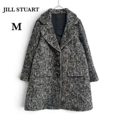 JILL STUART チェスターコート ヘリンボーン柄 ミドル丈 M 綺麗め