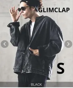 グリムクラップ Denim boa band collar ジャケット Sサイズのサムネイル