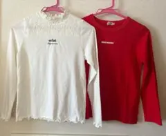 長袖Tシャツ２枚セット 140ミキハウス レピピアルマリオ