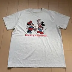 ディズニーミッキーミニー　サガラ刺繍　3L 半袖Tシャツ