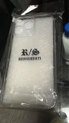RESHUEFATI クリア 世界に一つのiPhoneケース