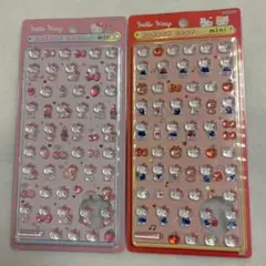 【正規品】ハローキティ ボンボンドロップミニシール 2枚セット