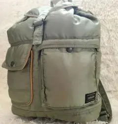 ⭐美品廃盤⭐PORTER TANKER セージグリーン バックパック