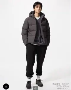 ヒートテックボアスウェットパンツ ブラック