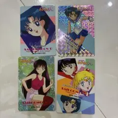 美少女戦士セーラームーンR アマダカード　キラカード1枚+3枚