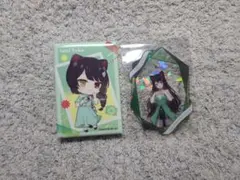 戌亥とこ　缶バッジ(傷あり)　クリアカード