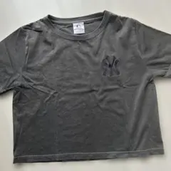 【未使用】ニューヨーク・ヤンキース おしゃれな半袖Tシャツ （L ）グレーのサムネイル