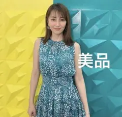 北川景子さん着用 ダブスタ フラワープリントシフォンブラウス - メルカリ