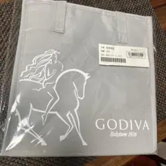 新品未使用　未開封　ゴディバ　保冷バッグ　グレー　S