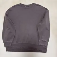 【訳あり品】ダークグレー オーバーサイズスウェット