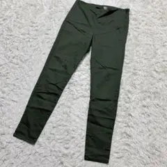【c7344】H&M スキニーパンツ　カーキ