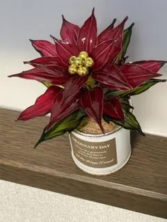 ポインセチア　アメリカンフラワーアレンジメント