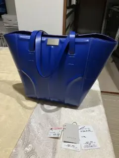 エポカ バッグ　青のサムネイル