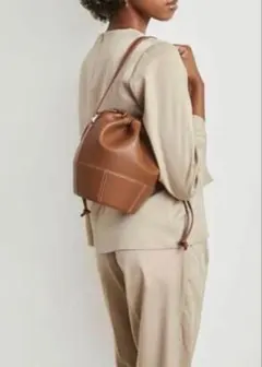【美品】VASIC ヴァジックgem 巾着　ショルダー バックのサムネイル