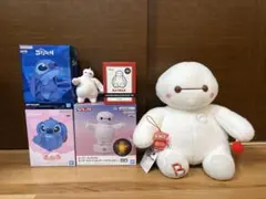 【新品未開封】ディズニー　ベイマックス　スティッチ　セット