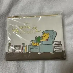 プーさん　郵便局限定　フラットポーチ